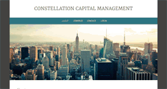 Desktop Screenshot of constellationcapital.com